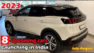 8UPCOMING CARS IN INDIA 2023 😍 JULYAUGUST  2023 New Launching Cars in India 🇮🇳 [upl. by Etam]