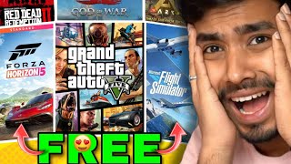 TOP 5 OFFICIAL WEBSITE FOR FREE PC GAMES IN 2023🤩🔥 NO VIRUS  NO CRACK  NO CLICKBAIT [upl. by Notniv]