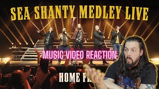 Home Free  Sea Shanty Medley Live  First Time Reaction [upl. by Fenella]