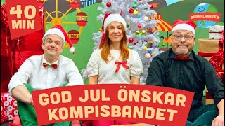 GOD JUL ÖNSKAR KOMPISBANDET  10 NYA JULVIDEOS FÖR STORA OCH SMÅ BARN [upl. by Nawud]