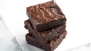 How to Make Fudgy Brownies from Scratch  Easy Brownies Recipe [upl. by Chud]