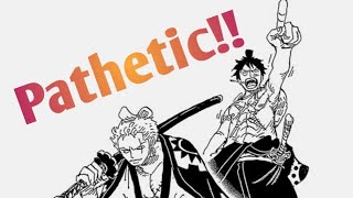 First mate Zoro says Luffy is pathetic in one piece chapter 1124 [upl. by Animsaj95]