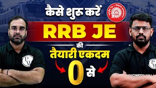 How To Start Preparation For RRB JE Exam From Scratch🔥🔥  RRB JE 2023 Notification [upl. by Mowbray259]