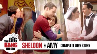 The Full Sheldon and Amy Story  The Big Bang Theory [upl. by Dyl197]