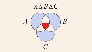 Algebra 5  Symmetric Difference [upl. by Orren542]