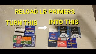 Reloading Primers Make Large Rifle Using LM Pistol Primers Then Accuracy Testing In 65 Creedmoor [upl. by Yee147]