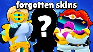 Forgotten Unreleased Skins that may Come to Brawl Stars [upl. by Idnam]