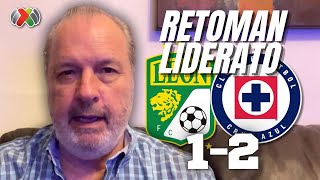 CRUZ AZUL RETOMA EL LIDERATO  León vs Cruz Azul  Torneo Apertura 2024 Liga MX [upl. by Marybeth]