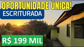 603CHACRINHA ESCRITURADA COM CASA 3 QUARTOS LUZ ÁGUA POMAR JARDIM E POÇO ARTESIANO R200MIL [upl. by Nitnelav]