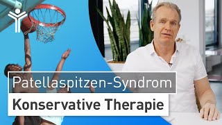 Patellaspitzensyndrom ohne OP behandeln Schmerzfrei trainieren durch konservative Therapie [upl. by Romanas]