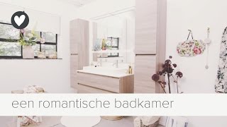 een vleugje romantiek in de badkamer  vtwonen  tips [upl. by Freytag572]