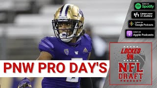 Kyle Gordon Trent McDuffie And Jaylen Watson Pro Day Workouts And Chiefs Draft Plans [upl. by Nohtanhoj]