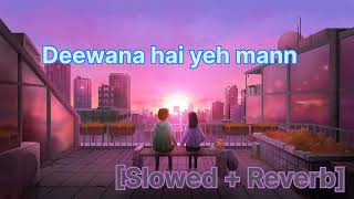 Deewana hai yeh mann  Slowed and Reverb  Sonu nigam  Alka yagnik [upl. by Concoff]