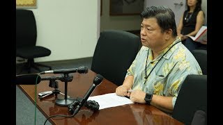 Honolulu Police Commission Meeting July 19 2017 Public Testimony Honolulu StarAdvertiser [upl. by Noell]