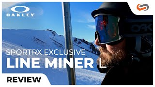 2022 Oakley Line Miner L Snow Goggle REVIEW  SportRx EXCLUSIVE [upl. by Eillim]