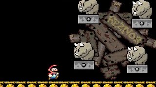 Lets Play Super Mario World Part 7 RHINO FERRIS WHEEL [upl. by Llevrac]