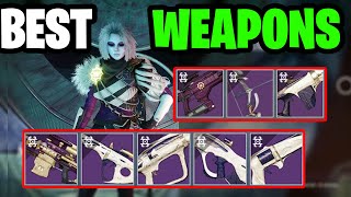 Best Last Wish Weapons  Rivens Wishes Best Free Raid Weapons  Destiny 2 Season of the Wish [upl. by Notnelc]