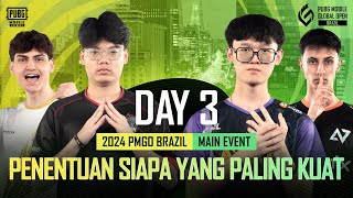 ID 2024 PMGO Brazil Main Event  Day 3  PUBG MOBILE Global Open Brazil [upl. by Fidele571]