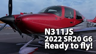 Fly N311JS our latest Cirrus SR20 G6 Aircraft for your flight training needs [upl. by Nona947]