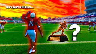 Can a KICKER Win a HEISMAN [upl. by Juanne84]