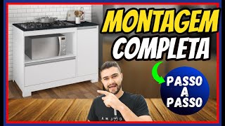 TUTORIAL COMO MONTAR BALCÃO PARA COOKTOP NT 3050 [upl. by Adiene395]