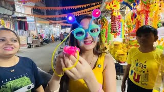 Bindass kavya Holi shopping vlog today  Bindass Kavya channel bindasskavya [upl. by Yetnruoc306]