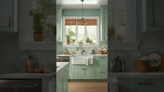 kitchen cabinet color ideaskitchen cabinet color ideas 2024kitchen kitchendecor kitchencorner [upl. by Leizahaj]