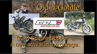 CCM Spitfire Bobber  A new arrival in the garage [upl. by Stead]