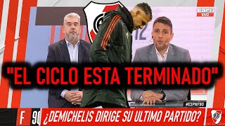 💣 ¡BOMBAZO EN F90 Y F12 ASEGURAN QUE PUEDE SER EL ULTIMO PARTIDO DE RIVER PLATE CON DEMICHELIS [upl. by Naltiac339]