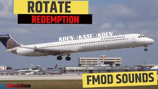 FMOD SOUNDPACKRotate MD80 I Real Airbus Captain VS MD80 [upl. by Jabon]