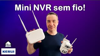 NÃO COMPRE sem ver tudo  Sistema de Segurança NVR para Câmeras WiFi via IP [upl. by Enoek487]