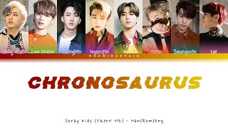 Stray Kids 스트레이 키즈  Chronosaurus OT8  Color Coded Lyrics [upl. by Akienaj]