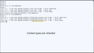 SELINUX LABELING PART3 m4 [upl. by Anasor]