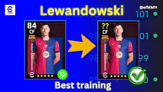 How To Train Free RLewandowski In Efootball 2025  RLewandowski Efootball 2025 Max Level [upl. by Asilanna975]