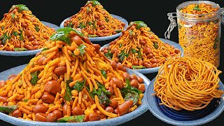 अब बाजार जैसा नमकीन घर पर बनाये और महीने भर खायें  Bombay Mix Recipe  Sev Namkeen  Kabitaskitchen [upl. by Ecadnac]