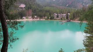 Historic Hotel Lago di Braies  Lake Braies Trentino Alto Adige Italy [upl. by Tannenwald]