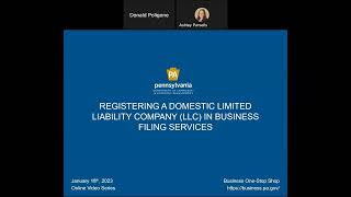 How to Register a Limited Liability Company LLC in Pennsylvania [upl. by Milon563]