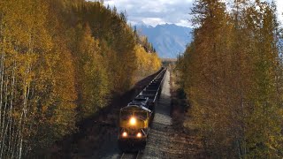 Alaska Railroad Fall Time Gravel [upl. by Walston888]