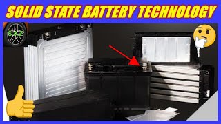 SOLID STATE BATTERY TECHNOLOGY ADVANTAGESSOLID STATE VS LI ION BATTERY TECHNOLOGY [upl. by Bucella68]