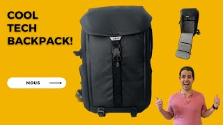 Serious TECH PROTECTION in this Bag Mous 25L Everyday Backpack Review [upl. by Ellierim]