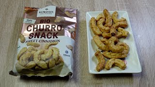 Heimatgut Bio Churro Snack Sweet Cinnamon 😱 Veganer BioMaissnack mit Zimtgeschmack [upl. by Perni]