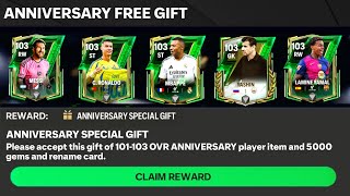 FREE ANNIVERSARY PLAYER 5X  DIVISION RIVALS  FC MOBILE [upl. by Enomahs]