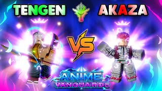 DOES TENGEN AVENGE RENGOKU VS AKAZA IN ANIME VANGUARDS UPDATE 05 Monarch Vs Monarch [upl. by Mail]