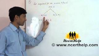 Find a point on the x axis which is equidistant from the points 7 6 and 3 4 [upl. by Alleuqram]