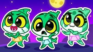 ¡Los tiburones zombis no muerden 🧟‍♂️ Baile zombie 🧟‍♂️ Los mejores dibujos animados para niños [upl. by Aramenta]