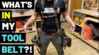 What Should You Carry In Your TOOL BELT These Are The Best Tools For Carpentry  Construction [upl. by Acinomad645]