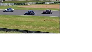 Mallory Park CTCRC race 2 battle of the Hillman Imps [upl. by Meli638]