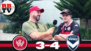 Western Sydney Wanderers Vs Melbourne Victory  Post Match Interview [upl. by Ahseim]