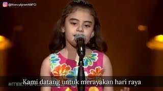 Ghina  Atouna El Toufouli Lagu penderitaan anak Suriah Palestina [upl. by Konstantine592]