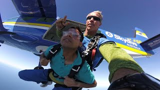 2019 Australia Tandem Skydive in Wollongong 90 minutes from Sydney  skydiving [upl. by Htebiram658]